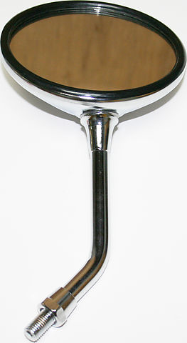 CB Chrome Mirror - Original Type - DOHC - Short 5" Stem