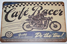 Charger l&#39;image dans la galerie, Cafe Racer (Do The Tow) - Tin Sign