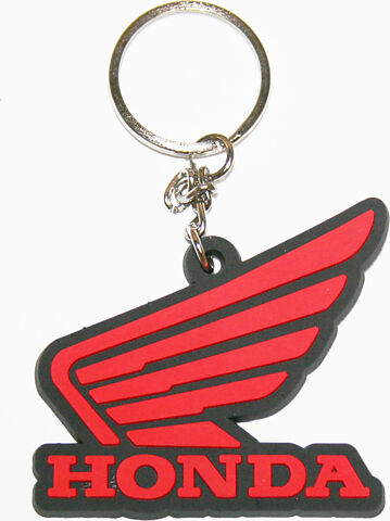 Honda Logo Rubber Keychain