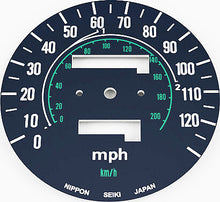 Charger l&#39;image dans la galerie, CB750A 1978 Speedo Face Plate &amp; Gear Indicator Decal Set ~ MPH