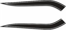 Charger l&#39;image dans la galerie, CB450K 1969-72 Gas Tank Stripe Decals ~ Black Stripes