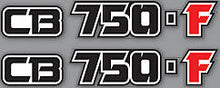 Charger l&#39;image dans la galerie, CB750F 1979 Side Panel Logo Decal Set